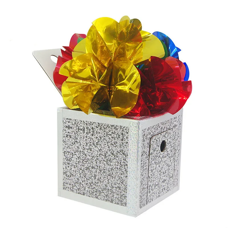 

Production Box Magic Tricks Mystery Box Can DIY Stage Magia Objects Appearing from Empty Box Magie Mentalism Gimmick Props