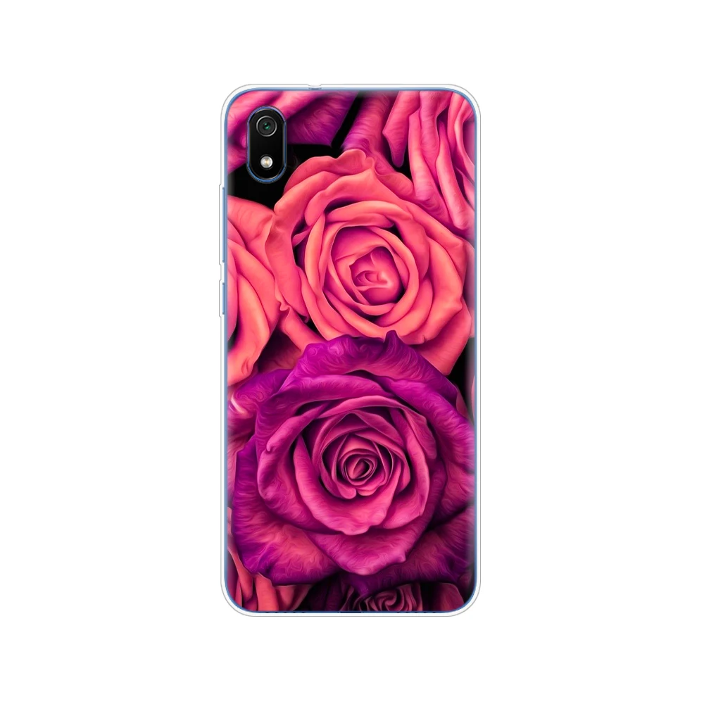 Для xiaomi redmi 7a чехол бампер полная Защита силиконовый мягкий ТПУ задняя крышка на redmi 7 a coque hongmi 7a окрашенные оболочки сумки