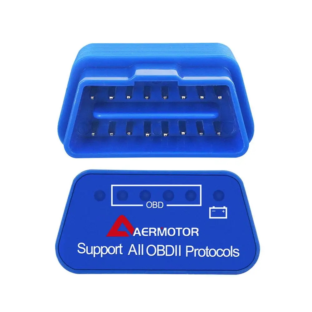 Автомобильный сканер неисправностей Aermotor ELM327 V1.5 OBD2 Диагностический прибор для