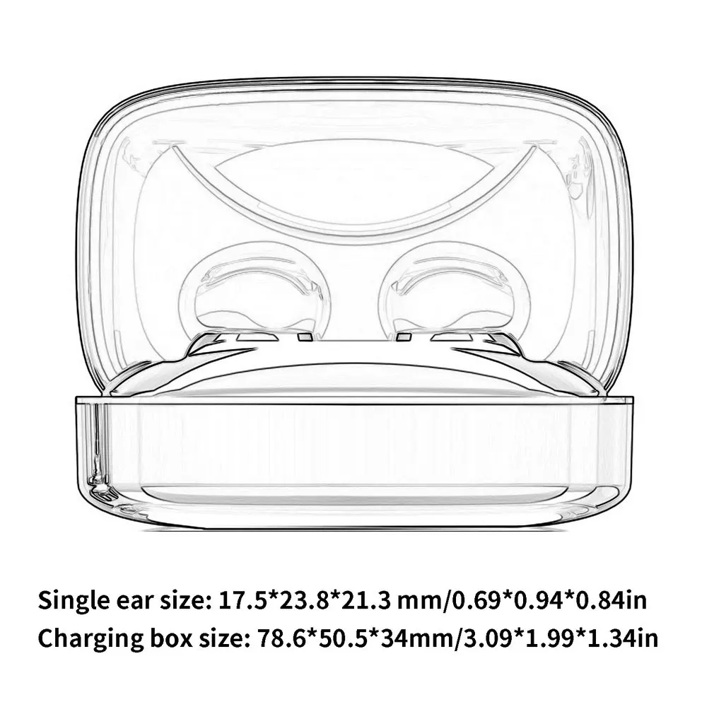 X29 TWS Bluetooth 5,0 наушники Портативный сенсорный контроль беспроводные наушники 6D стерео Бас спортивные наушники с 2000 мАч зарядная коробка