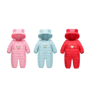 

Baby Winter Rompers Newborn Cotton Jumpsuit Thick Baby Girls Boys Warm Jumpsuit Autumn Infant Wear Kid Climb Clothe#1