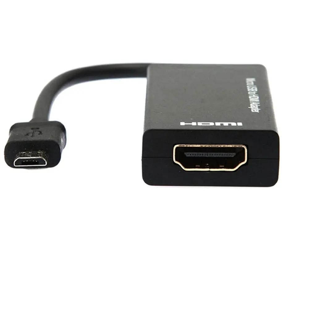 Micro USB к HDMI 1080P кабель с 5Pin к 11Pin конвертер адаптер для HDTV/смарт-сотового телефона/телевидения