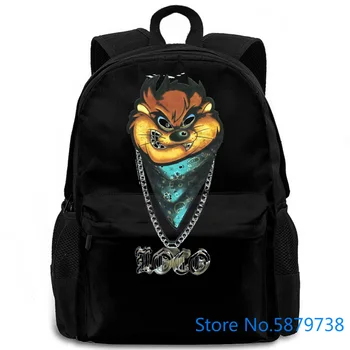 

LOONEY TUNETAZ LOCO URBAN WHITE TASIAN DEVIL NEW OFFICIAL ADULT Brand women men backpack laptop travel school adult