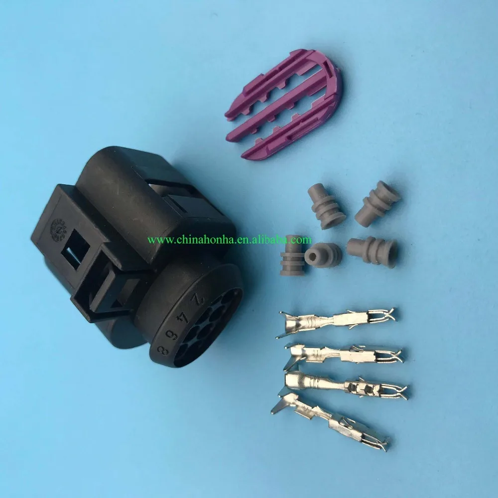 2 шт. 1J0973714 4H0973714 разъем авто электрический пучок штепселя провода 8 Pin