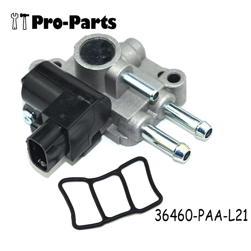 1PCS IAC idle air control valve for Honda Accord 2.3L EX LX SE 1998-2002 36460-PAA-L21 36460PAAL21 36460 PAA L21 pneumatic air valve