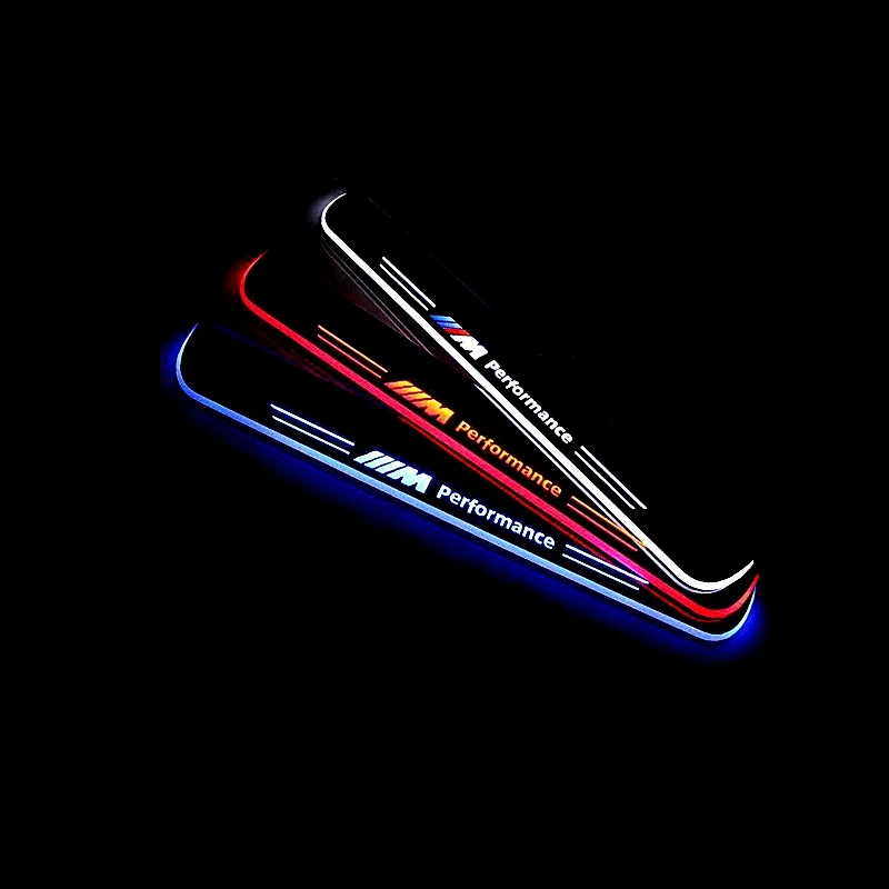 

2 pcs LED running boards for f30 BMW 3 series nerf bars light scuff plate pedal pathway guards welcome panels high quality trim