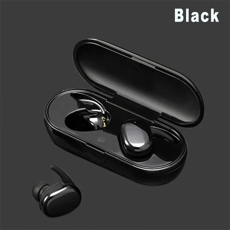 Беспроводные Bluetooth наушники TWS настоящие беспроводные наушники HD стерео наушники Touch mi AirDots Buds для Xiao mi Red mi samsung galaxy - Цвет: black Touch Control