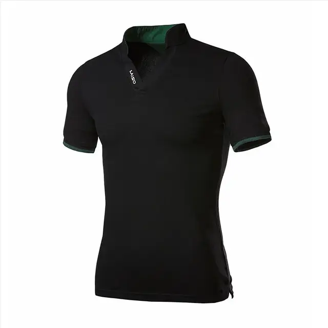 plus size black polo