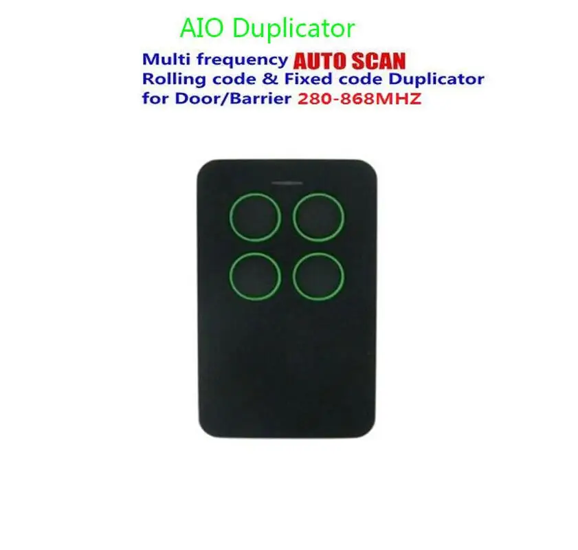 

Multi frequency Universal 280MHZ-868MHZ duplicator gate control remote garage universal fixed rolling code
