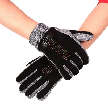 

1 Pair Men Cycling Gloves Autumn Winter Bike Gloves Windproof Anti-slip Full Finger Cycling Mittens Handschoenen перчатки