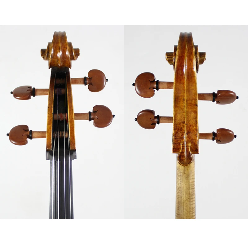 Stradivari 1730 "De Munck Cello Copy Best Model Slim Body Cello ,Excellent Sound Resonance