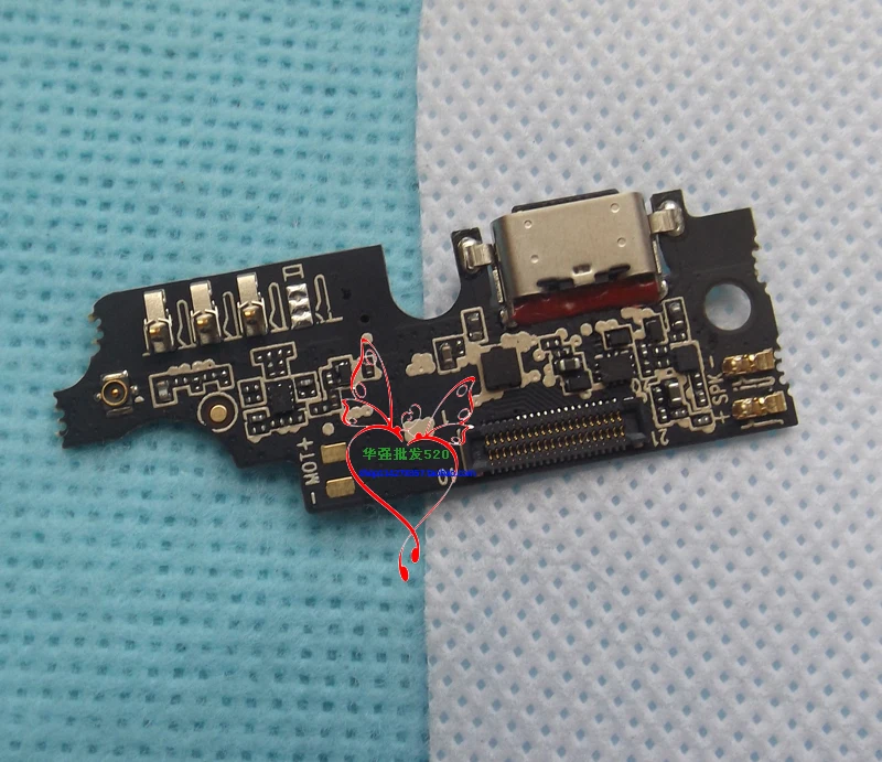 Original Ulefone power 6 Charger Port Dock Ulefone power 6 board Micro USB Slot with Microphone Free Shipping