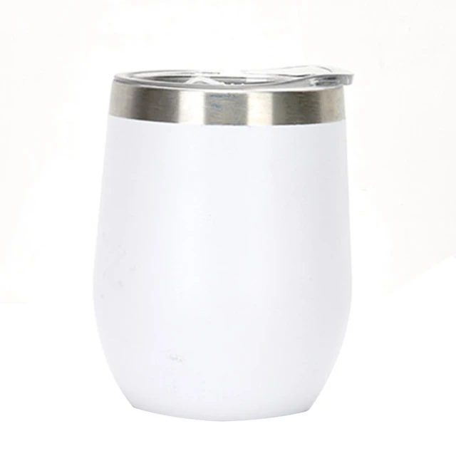 Insulated Stainless Steel Wine Glass  Stainless Steel Wine Tumbler - 12oz  Wine - Aliexpress