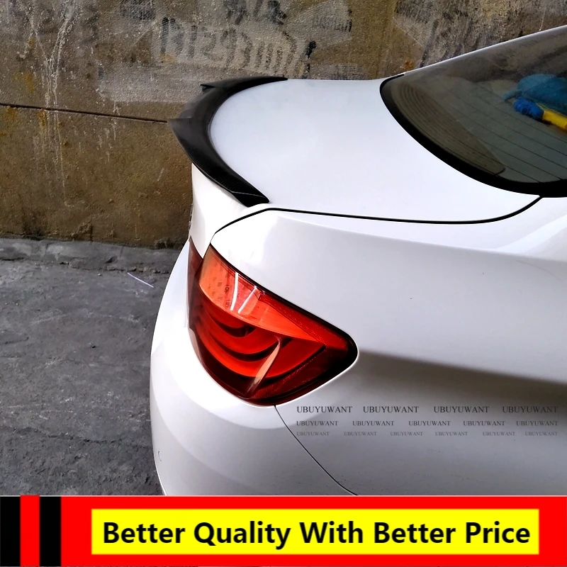 EPFBSQP для BMW F10 F18 2011 2012 2013 2014 2015 2016 M4 стильный задний спойлер из АБС-пластика