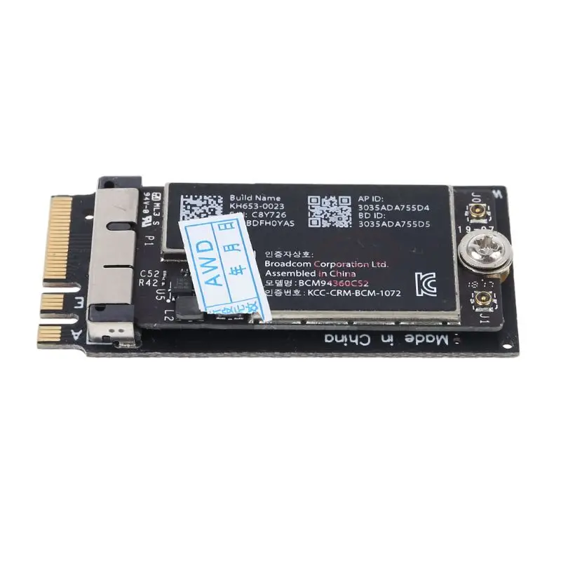 802.11AC BCM94360CS2 аэропорт Беспроводной Wi-Fi карта WLAN BT4.0 NGFF M.2 адаптер