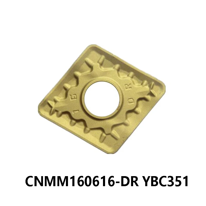 100-オリジナルcnmm1606-cnmm160616-dr-ybc351-cnmm-160616-cnmm16超硬チップ旋盤カッター旋削工具鋼