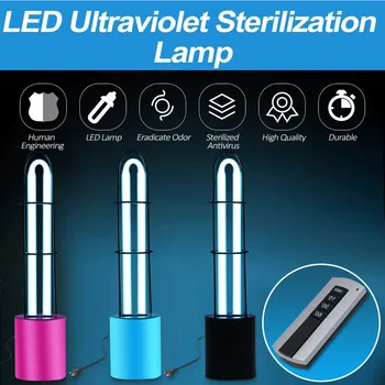 

UV Sterilizer Light 32W Ultraviolet LED Remote Control Indoor Germicidal Lamp Timer Kill Dust Mite Disinfection Lamp 2020