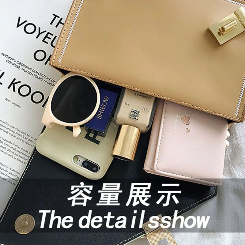 Для женщин Курьерские сумки шкафчик сумка через плечо, женская сумка с буквенным принтом с принтом "Конфеты" Цвет через плечо небольшой площади посылка телефон кошелек SS7675