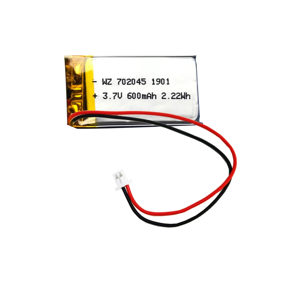 Batería de de litio masaje dispositivo de cuidado de la salud, cepillo facial, 3,7 V, 702045 600mah|Accesorios inteligentes| - AliExpress