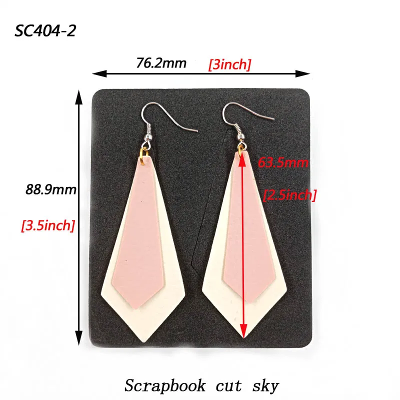 Earring-SC404 скрапбукинга срезанное небо и стальные деревянные штампы совместимы с большинством машин