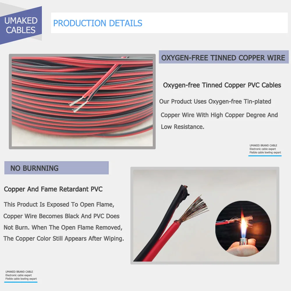 Светодиодный кабель 590 м 18AWG 20AWG 22AWG 24AWG 26AWG UL2468 2 контактный луженый медный провод