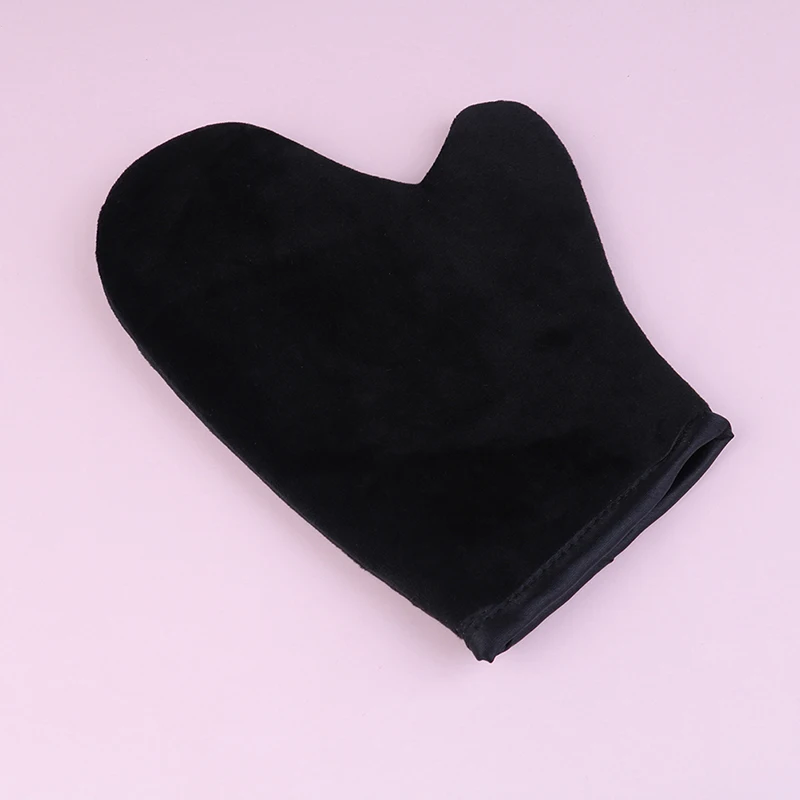 2pcs/set Black Reusable Body Self Tan Glove Applicator Tanning Gloves Cream Lotion Mousse Body Cleaning Glove Self Tanner