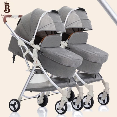 

Bugaboo Donkey buggy brand High vision twin stroller easy fold and can seat can lay high quatily alloy frame landscape pram