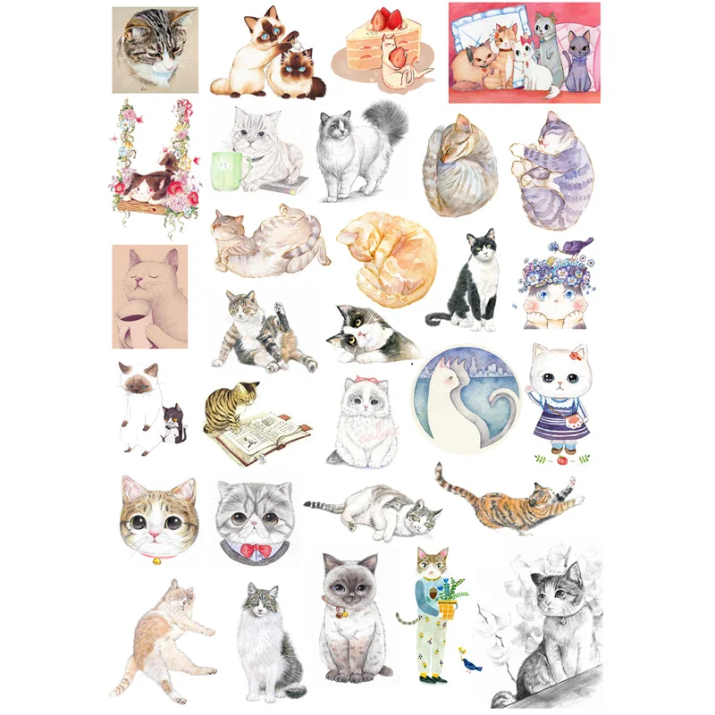 2 개/몫/많은 장난 꾸러기 토끼 DIY Cosas Kawaii Uncut 스티커 Scrapbooking 편지지 Washi 테이프 세트 학교 용품