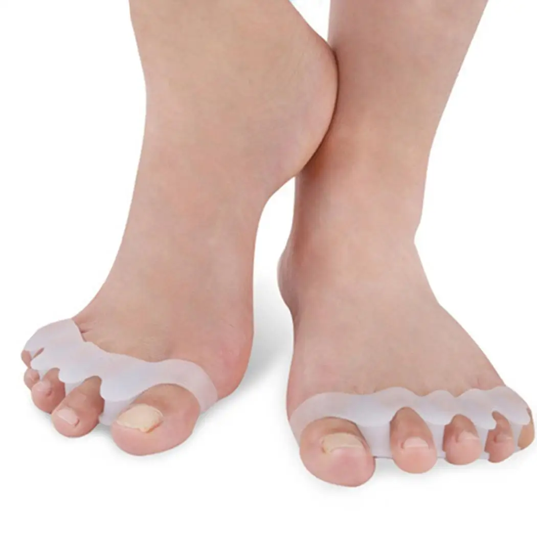 Сепараторы растягиватели для ногтей петля Bunion шина выпрямитель 1 x Выпрямитель для ног тянется и выравнивает изогнутые пальцы ног