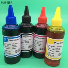 4 шт. T0711 чернила на основе красителя для Epson SX410 SX610FW SX600FW SX205 SX215 SX105 SX405 BX310FN BX300F BX3450F BX600FW BX610FW B40W