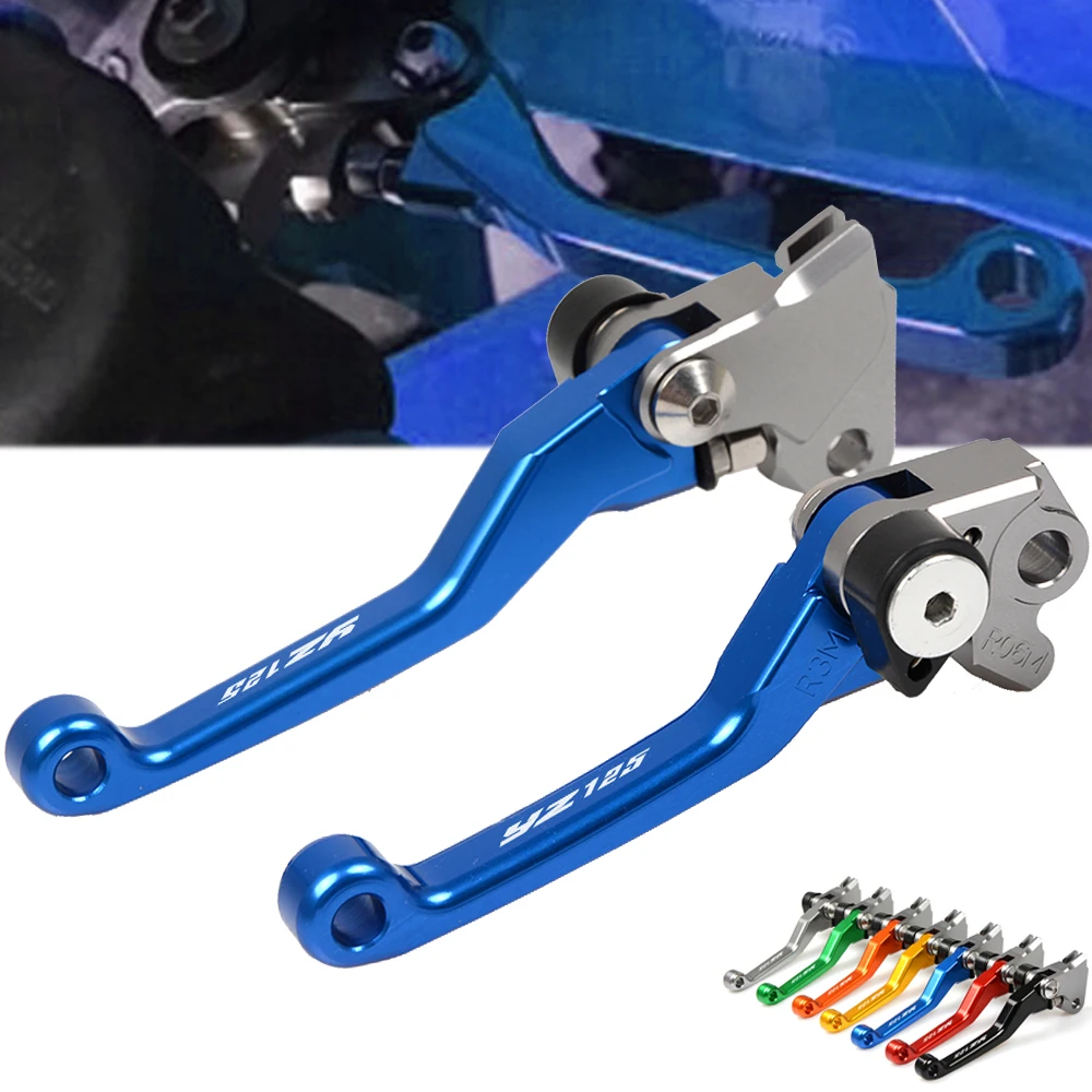 Для YAMAHA YZ125 YZ 125 2001 2018 2002 2003 поворотные складные рычаги тормозной муфты для
