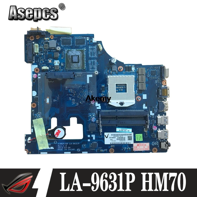 

For Lenovo G500 Laptop Motherboards VIWGP/GR HM70 LA-9631P only fit for Celeron CPU suit for Pentium tested working