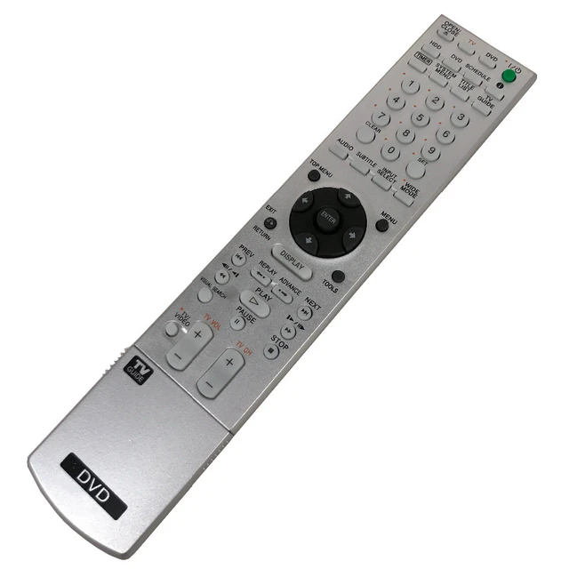 Service Remote Control For Sony RDR-HX650 RDR-HXD995 DVD Recorder Player