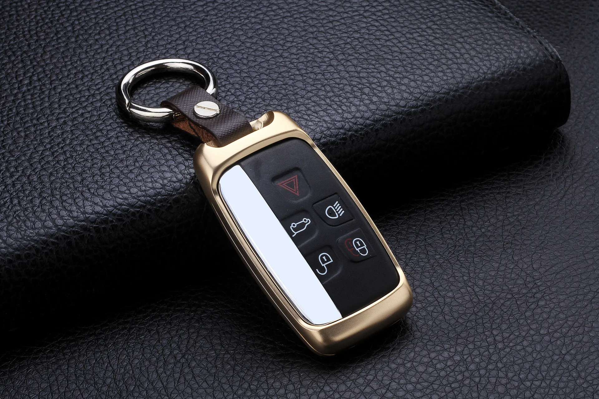 Для Land Rover Discovery Sport LR4 LR5 алюминиевый брелок для ключей в виде ракушки Накладка для Range Rover Evoque Sport Vogue велар(Land Rover Range Rover автомобильные аксессуары