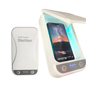 

UV Disinfection Box Aromatherapy Voice Function Bluetooth Connection Sterilization Box White /BY