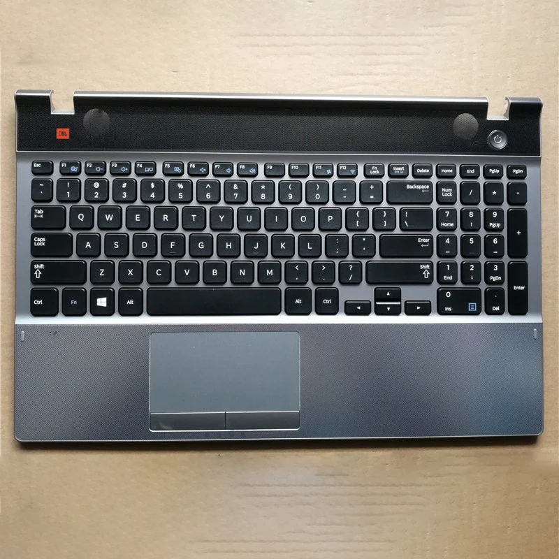 Samsung NP550P5C palm rest keyboard hard drive cover case shell