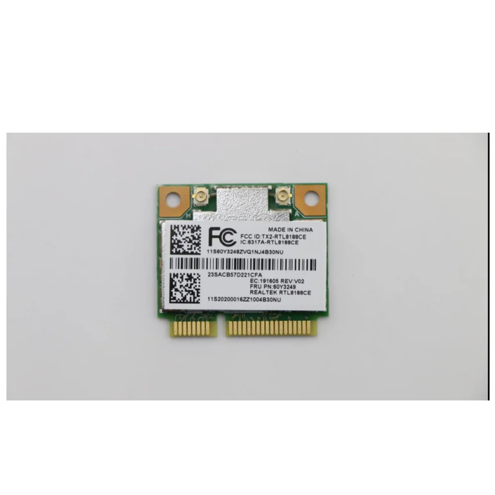 Беспроводная карта Lenovo Thinkpad T420 X220 T430 X230 E430 T520 b/g/n 60Y3249 RTL8188 WLAN Wi-Fi | Компьютеры и офис