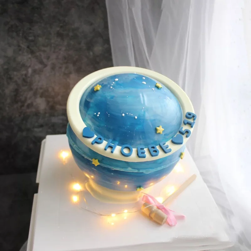 3D Silicone Mold Planet Cake Large Cakes Molds DIY Mousse Chocolate Baking Ball Tool Kitchen Accessories | Дом и сад