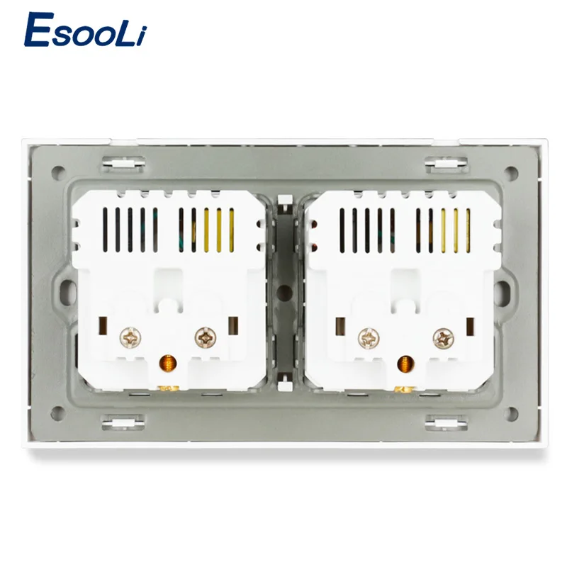 Настенная розетка Esooli французский стандарт 4 порта USB для зарядки мобильный