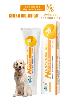 

Pet Comprehensive Nutrition Cream 125g Teddy Nourish Cats and Dogs Regulate Gastrointestinal Puppy During Pregnancy