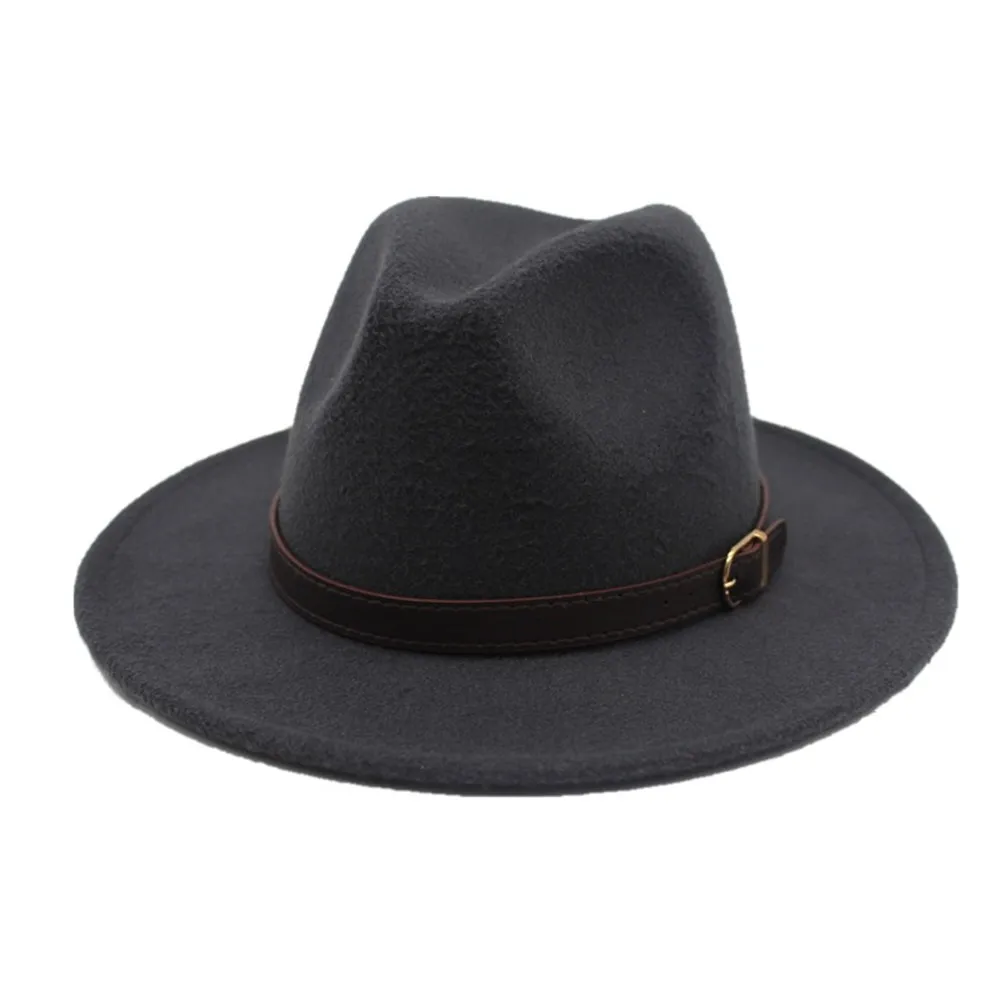 Модная аутентичная шерстяная шляпа Fedora для мужчин и женщин, для путешествий на открытом воздухе, Повседневная шляпа, поп дикая шляпа, размер 56-58 см