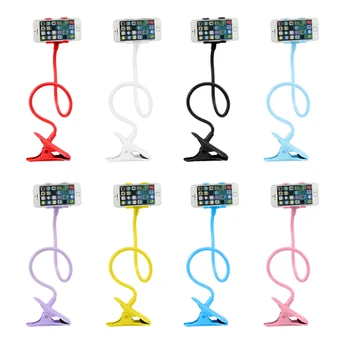 

Universal Lazy Phone Holder Flexible 360 Clip Mobile Cell Car Phone Stand Holder Lazy Bed Desktop Table Bracket Mount Stand