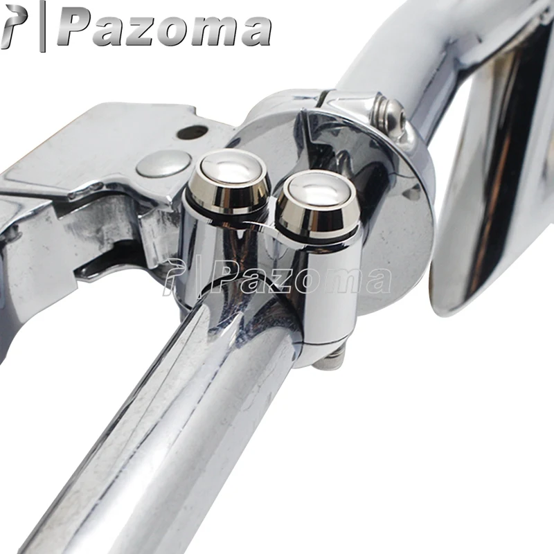 1 &quot7/8&quot руль на заказ винтажный кафе Racer переключатель передач корпус две кнопки