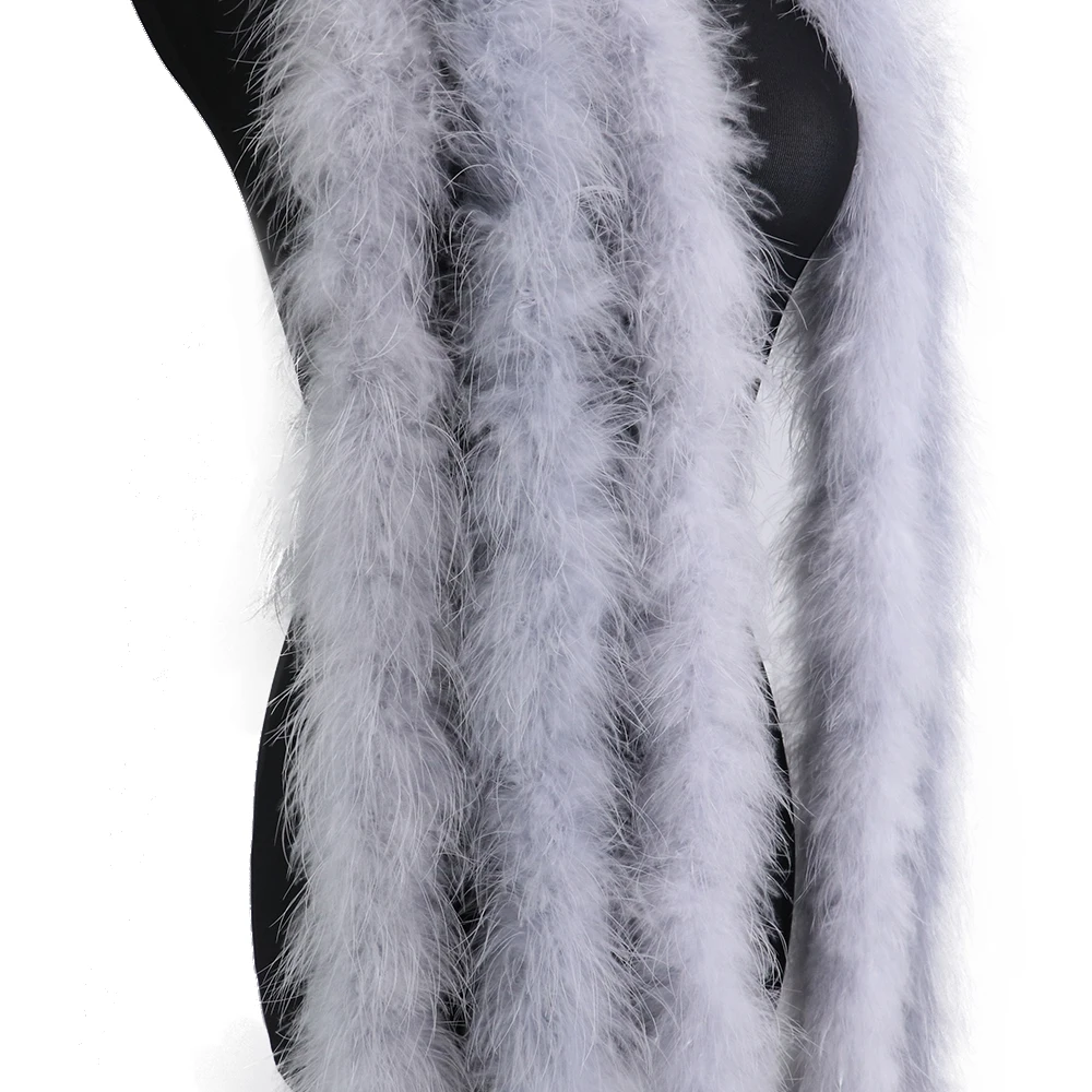 Soft Marabou Feathers Boa Jewelry Crafts Accessories Wedding Party Decoration Stage Props Fuffy Turkey Plume craft feathers natural feathers turkey feathers 20G