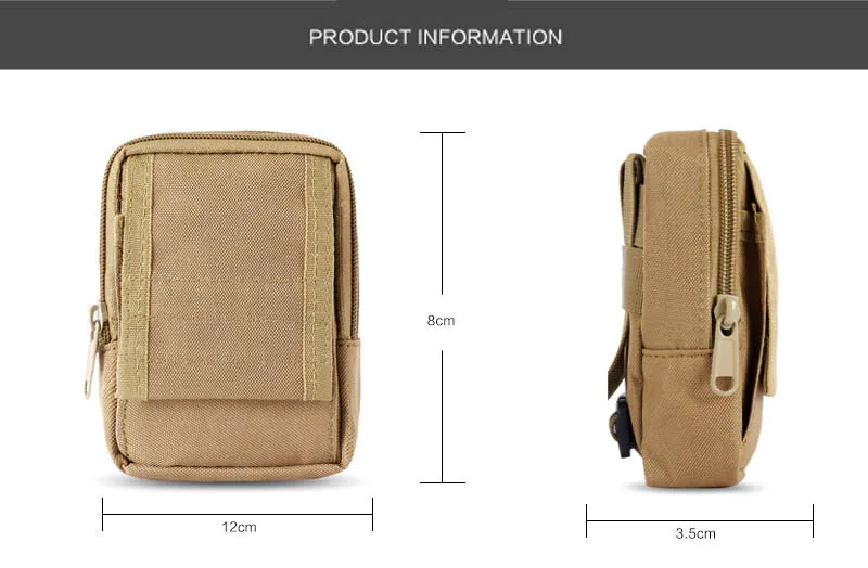Тактический MOLLE EDC мешочек инструментальный гаджет пояс поясная сумка внешнее крепление подпакет мобильный телефон поясная подвесная сумка