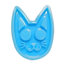 Epoxy Resin Mold Super Glossy Self-defense Cat Keychain Silicone Mould DIY Crafts Polymer Clay Jewelry Making Tool