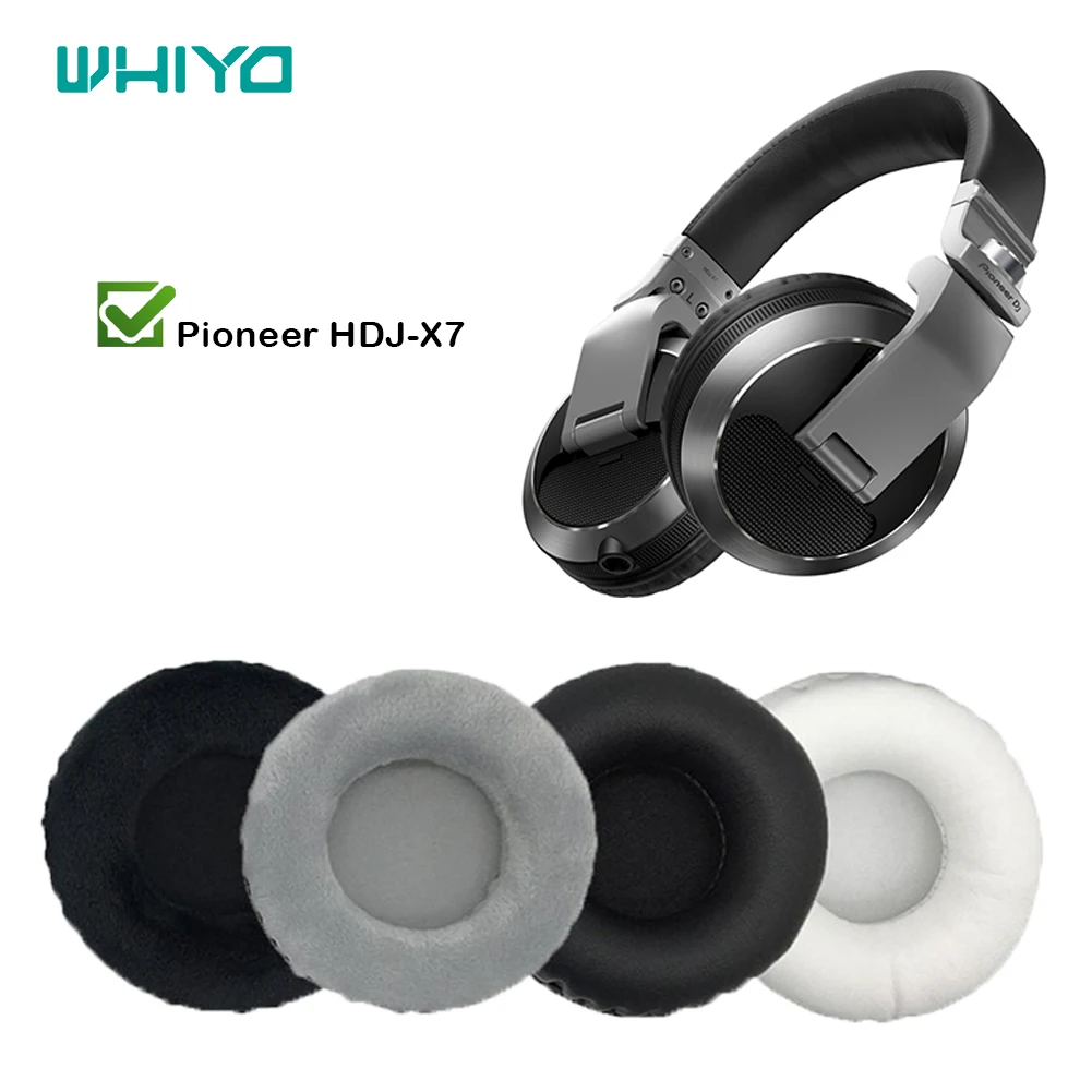 Whiyo 1 Pair Of Ear Pads For Pioneer Hdj-x7 Hdj X7 X 7 Headset Earpads  Earmuff Cover Cushion Replacement Cups - Earphone Accessories - AliExpress