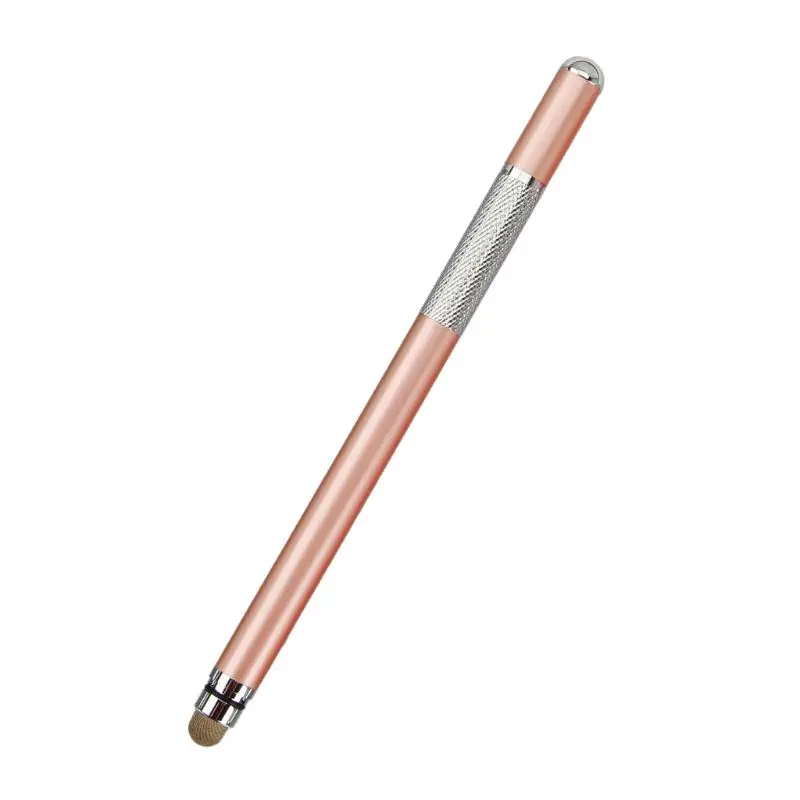 

2 In 1 Multifunction Fine Point Touch Screen Metal Capacitive Stylus Pen For iPhone iPad Smart Phone CellPhone Tablet PC