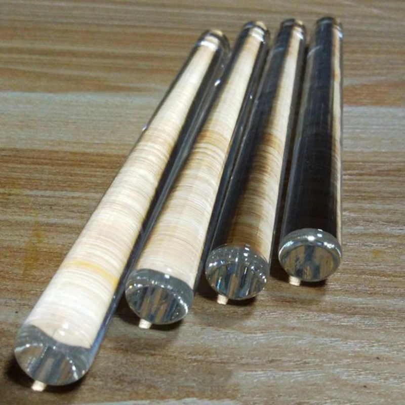 Non-stick Acrylic Embossed Rolling Pin Transparent Rolling Pin Cake Roller Decorating Pastry Dough Tool Noodle Dough Stick5