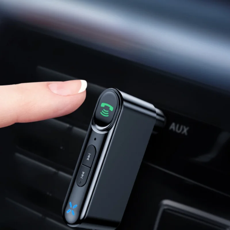 Auto Bluetooth Handsfree Car Kit Speaker Headphone Adapter Car Aux Bluetooth Adapter Wireless 3 5mm Audio Receiver 